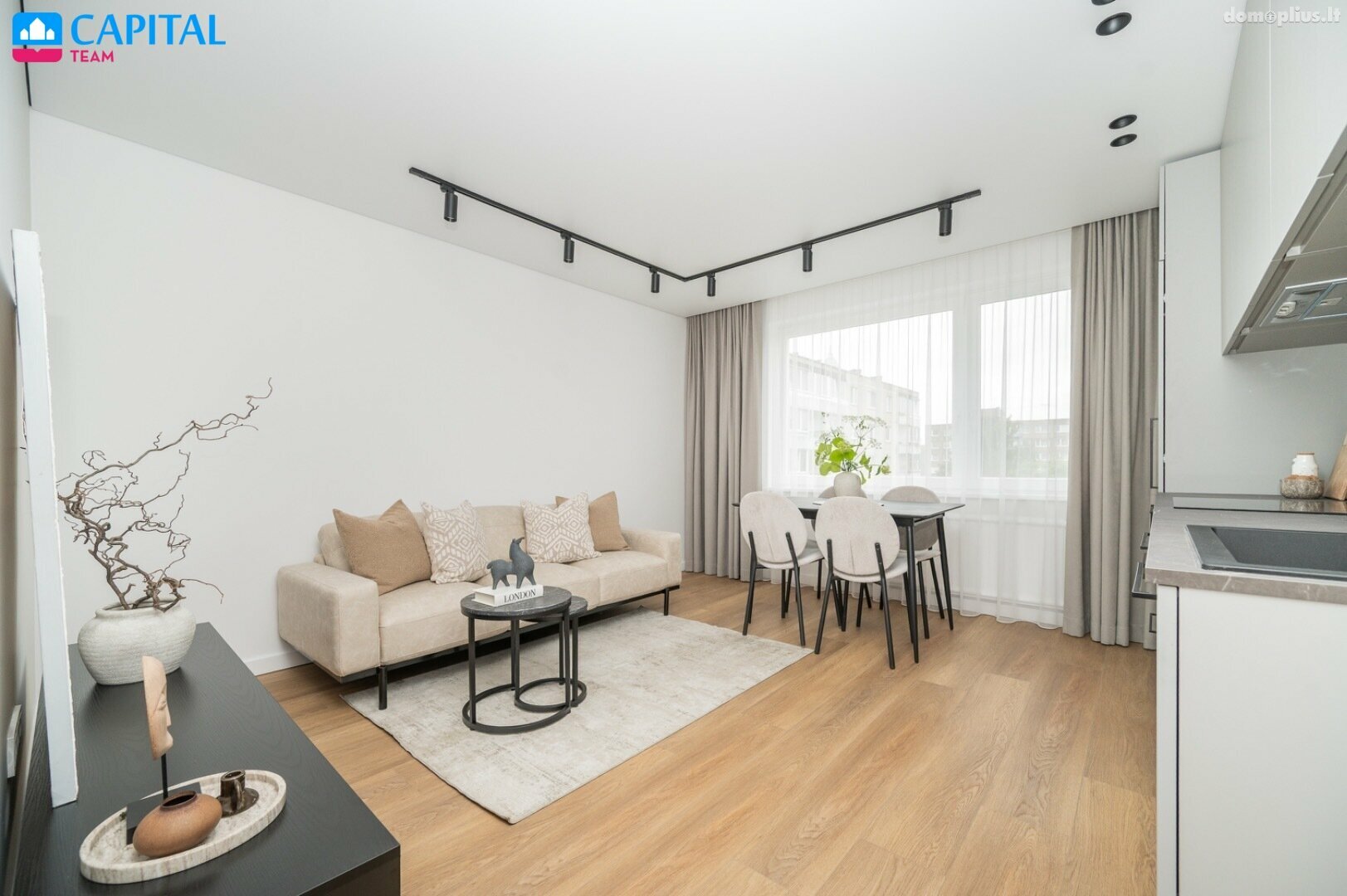 3 rooms apartment for sell Vilniuje, Karoliniškėse, Virginijaus Druskio g.