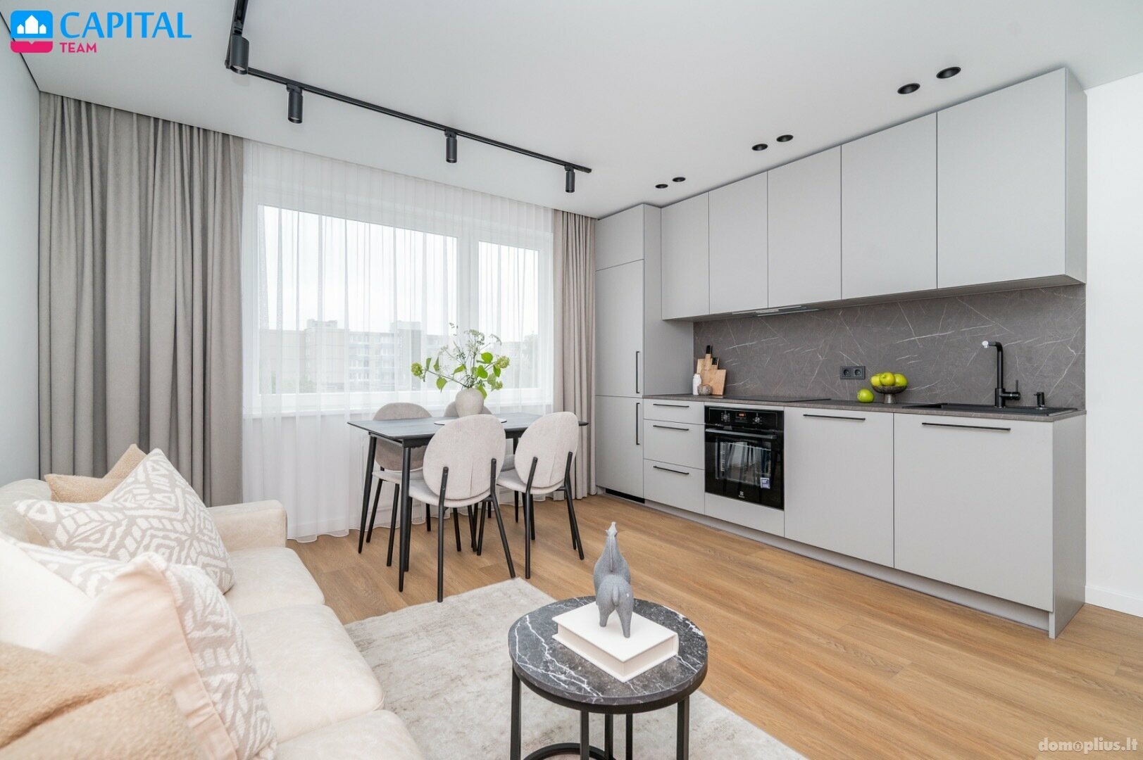 3 rooms apartment for sell Vilniuje, Karoliniškėse, Virginijaus Druskio g.