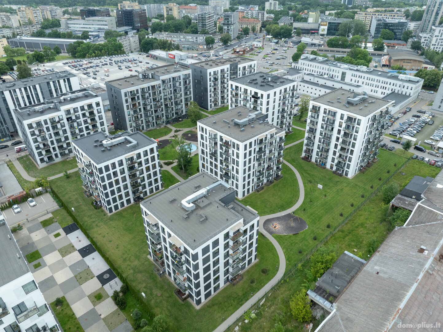 Parduodamas 2 kambarių butas Vilniuje, Naujamiestyje, Smolensko g.