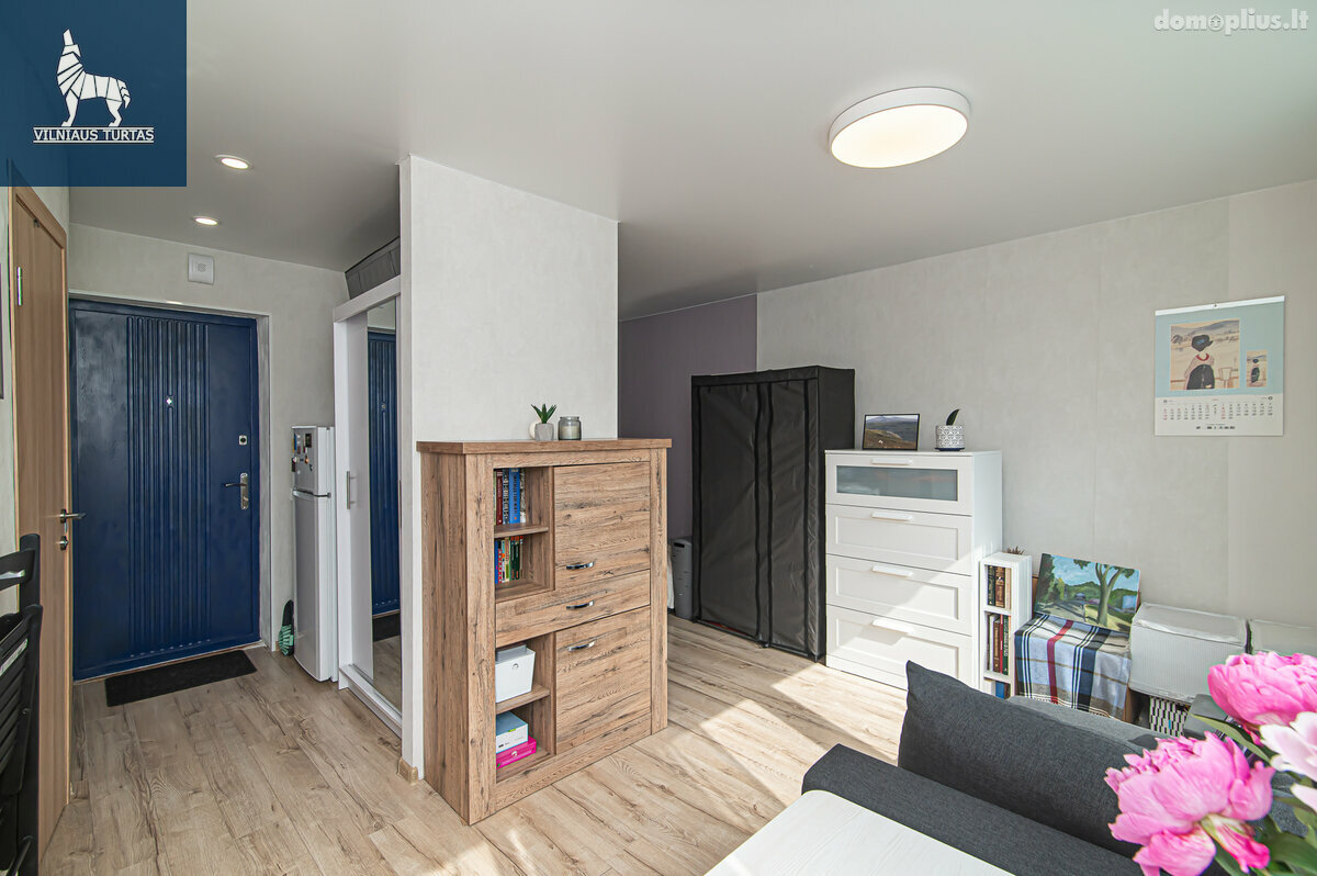 1 room apartment for sell Vilniuje, Naujoji Vilnia, Parko g.