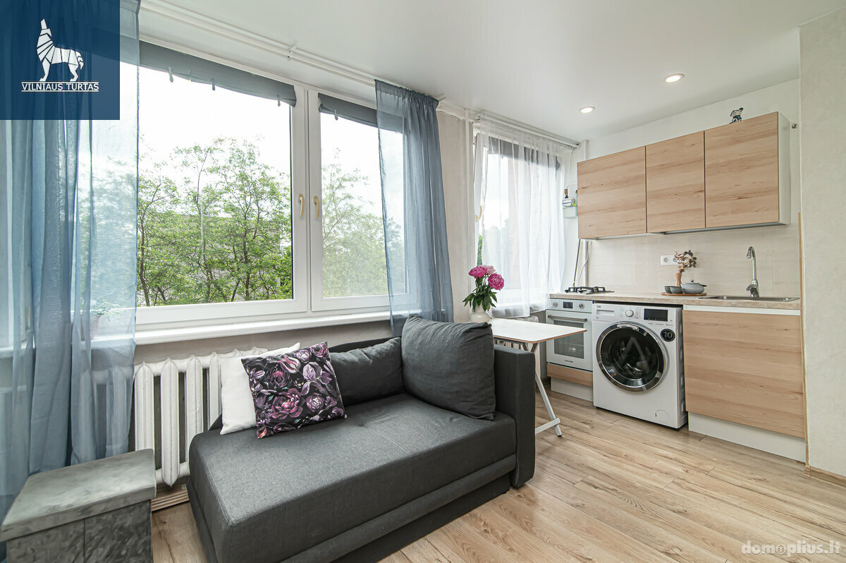 1 room apartment for sell Vilniuje, Naujoji Vilnia, Parko g.