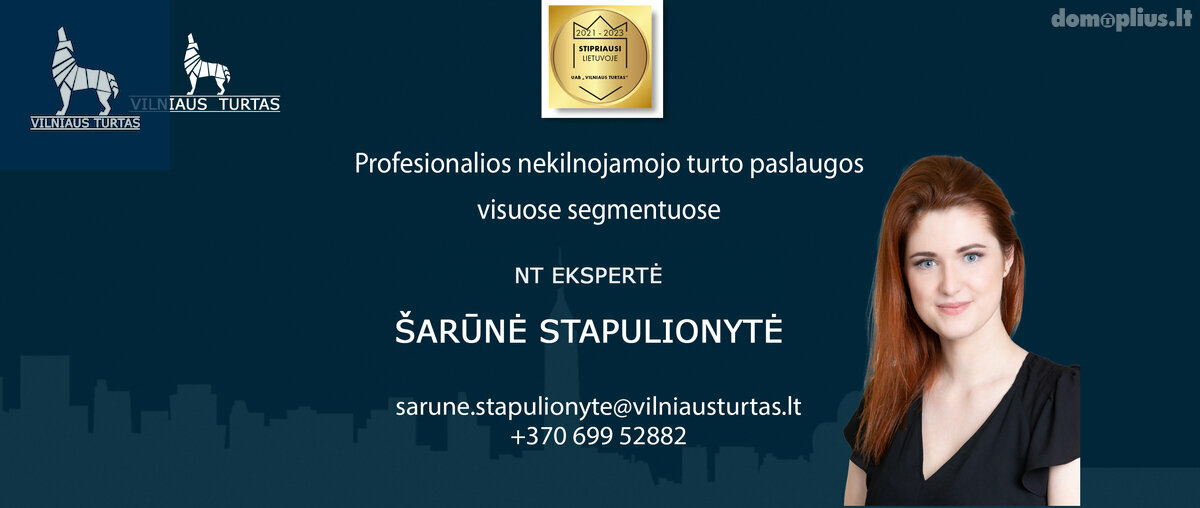 1 room apartment for sell Vilniuje, Naujoji Vilnia, Parko g.