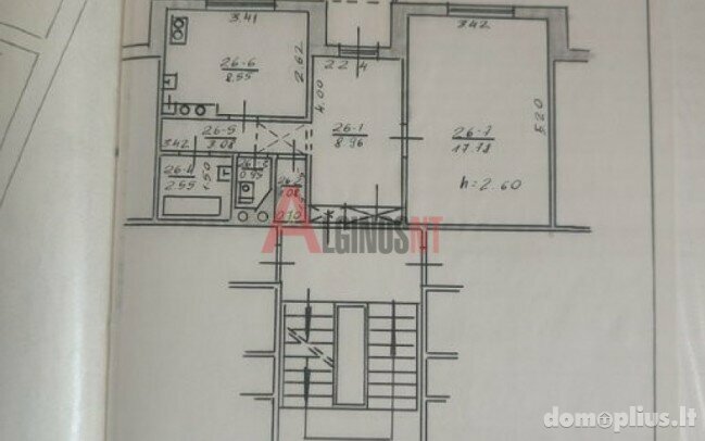 1 room apartment for sell Klaipėdoje, Bandužiuose, Budelkiemio g.