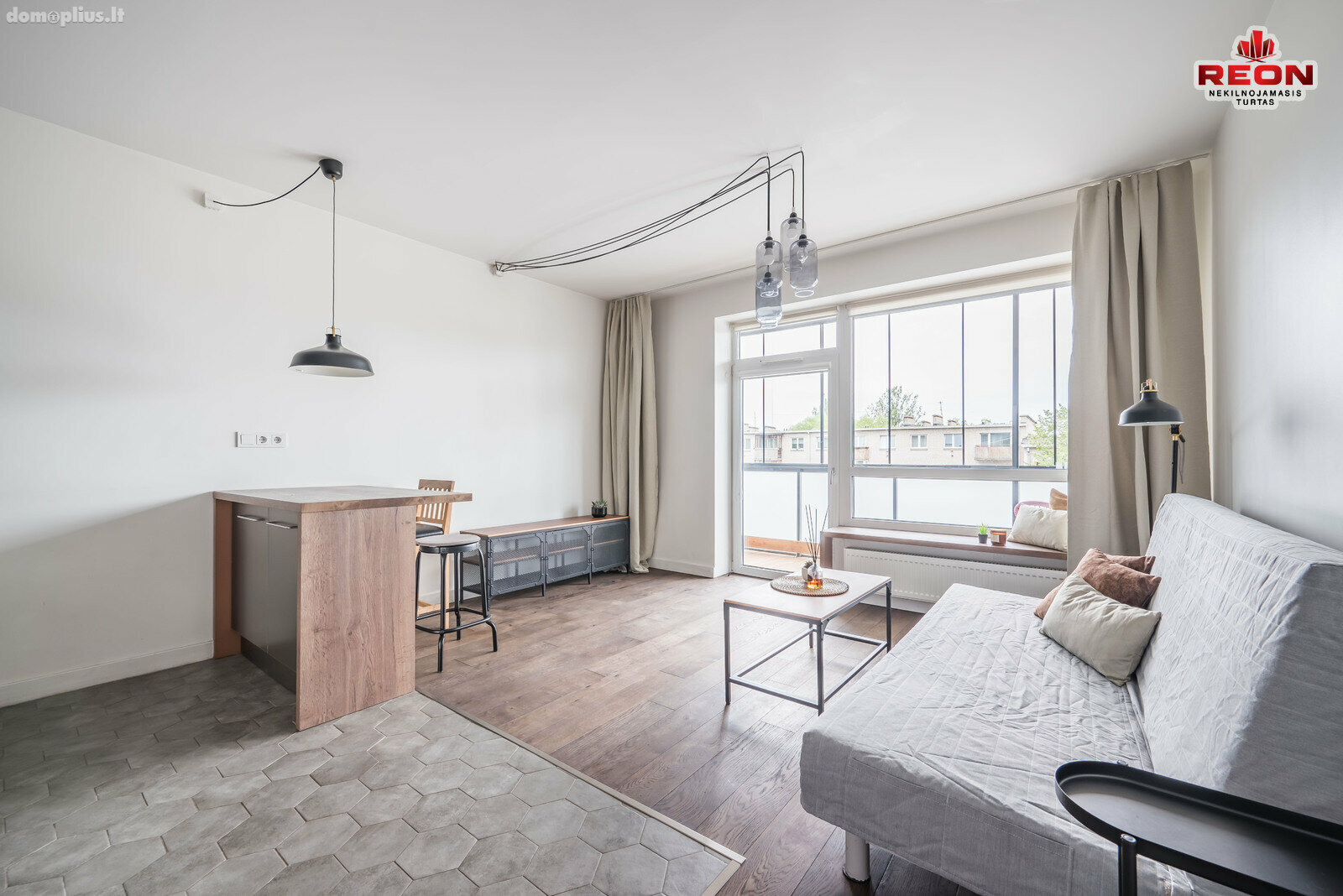 2 rooms apartment for rent Vilniuje, Antakalnyje, Antakalnio g.