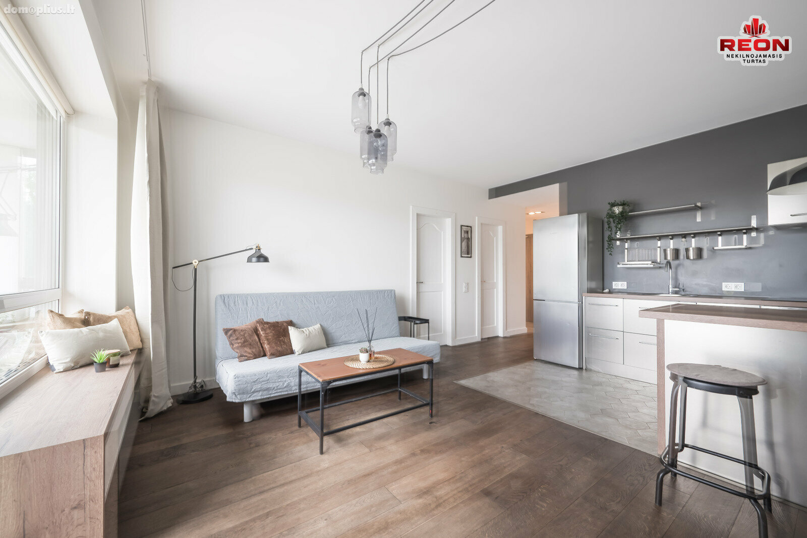 2 rooms apartment for rent Vilniuje, Antakalnyje, Antakalnio g.