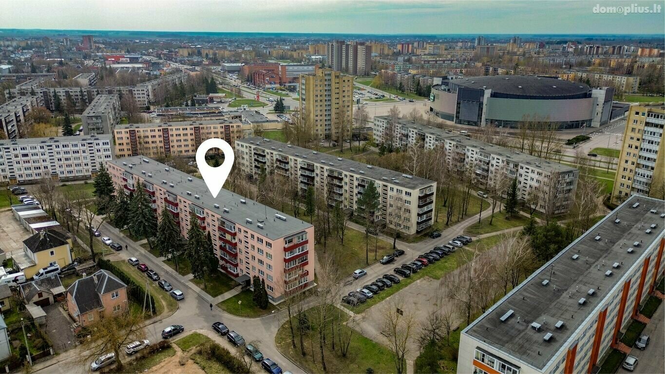 Parduodamas 2 kambarių butas Panevėžyje, Tulpėse, Tulpių g.