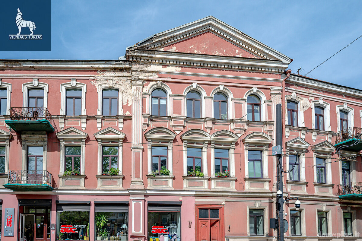 Parduodamas 3 kambarių butas Vilniuje, Senamiestyje