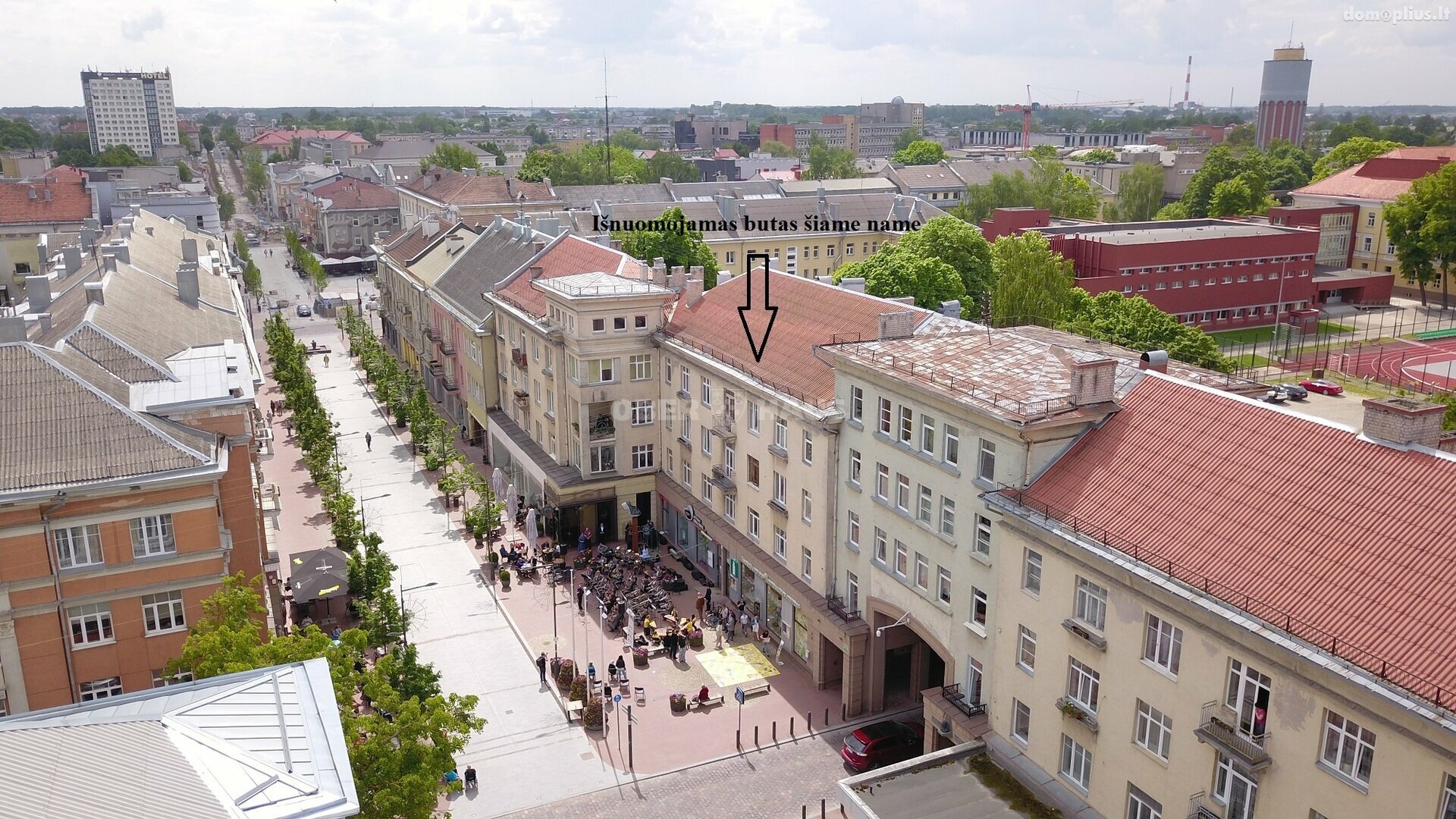 2 kambarių buto nuoma Šiauliuose, Centre