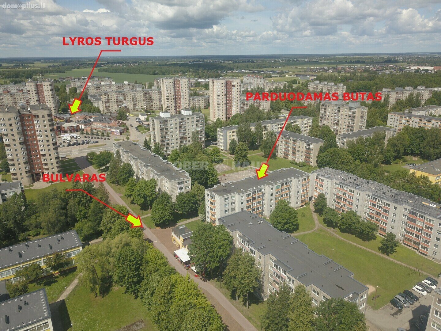 Parduodamas 2 kambarių butas Šiauliuose, Dainiuose, Lyros g.