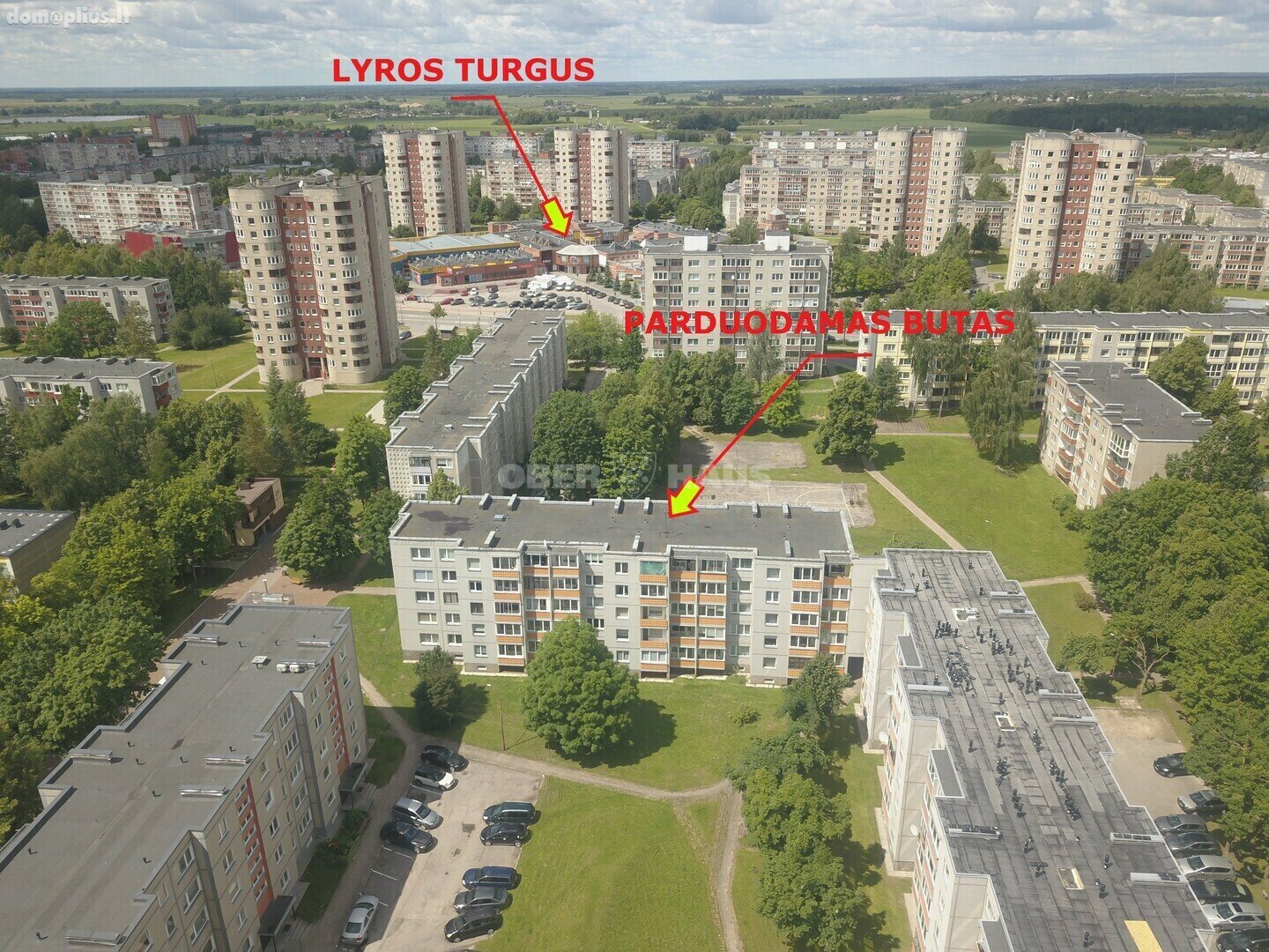 Parduodamas 2 kambarių butas Šiauliuose, Dainiuose, Lyros g.