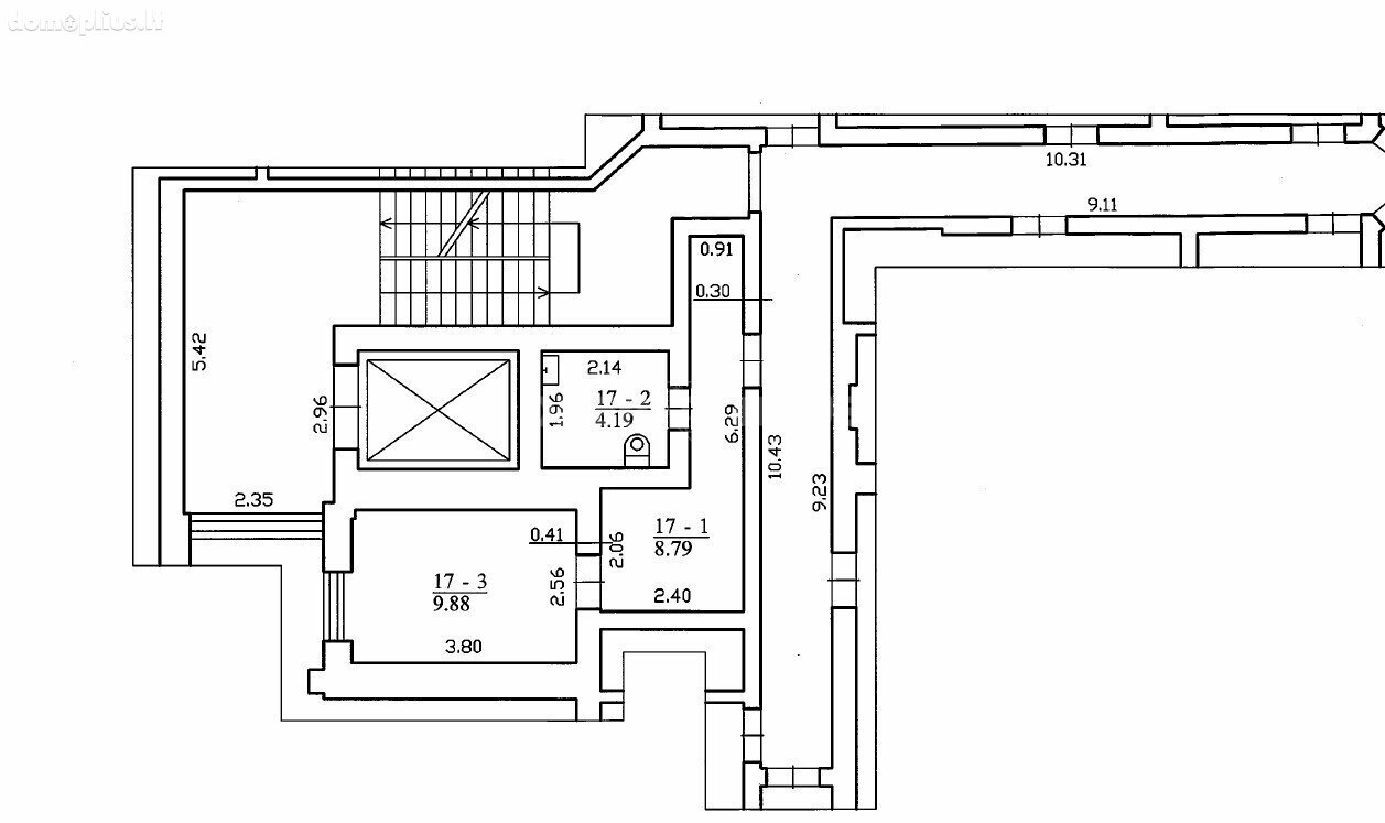 1 room apartment for sell Kaune, Centre
