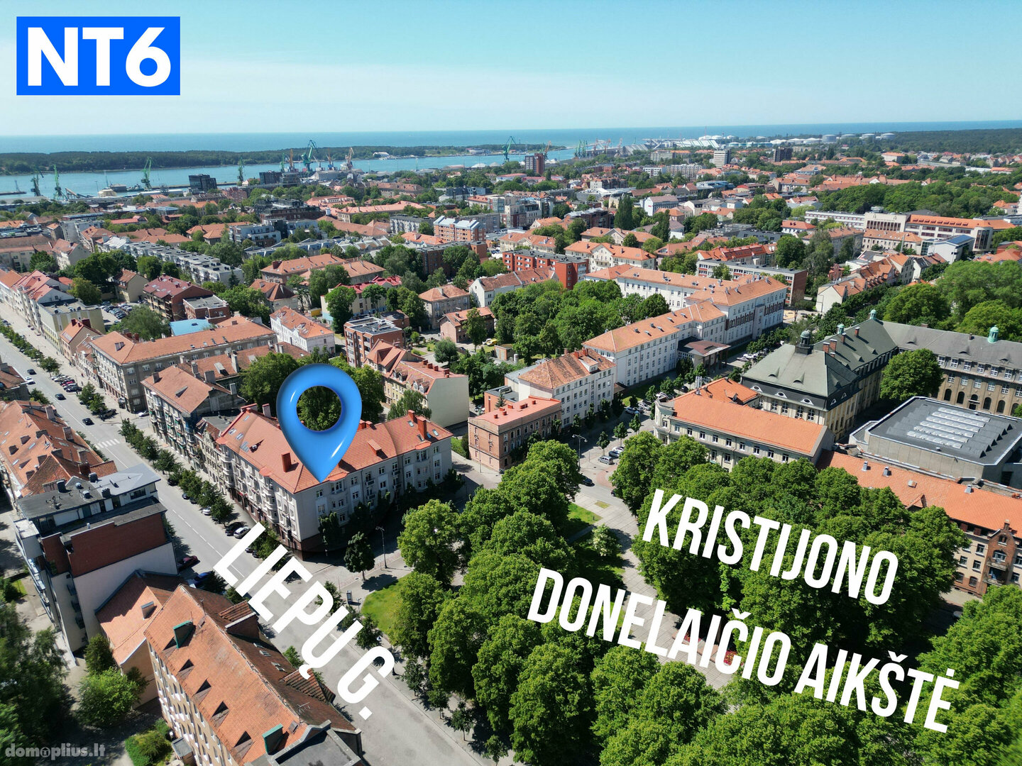 Parduodamas 3 kambarių butas Klaipėdoje, Centre, Liepų g.
