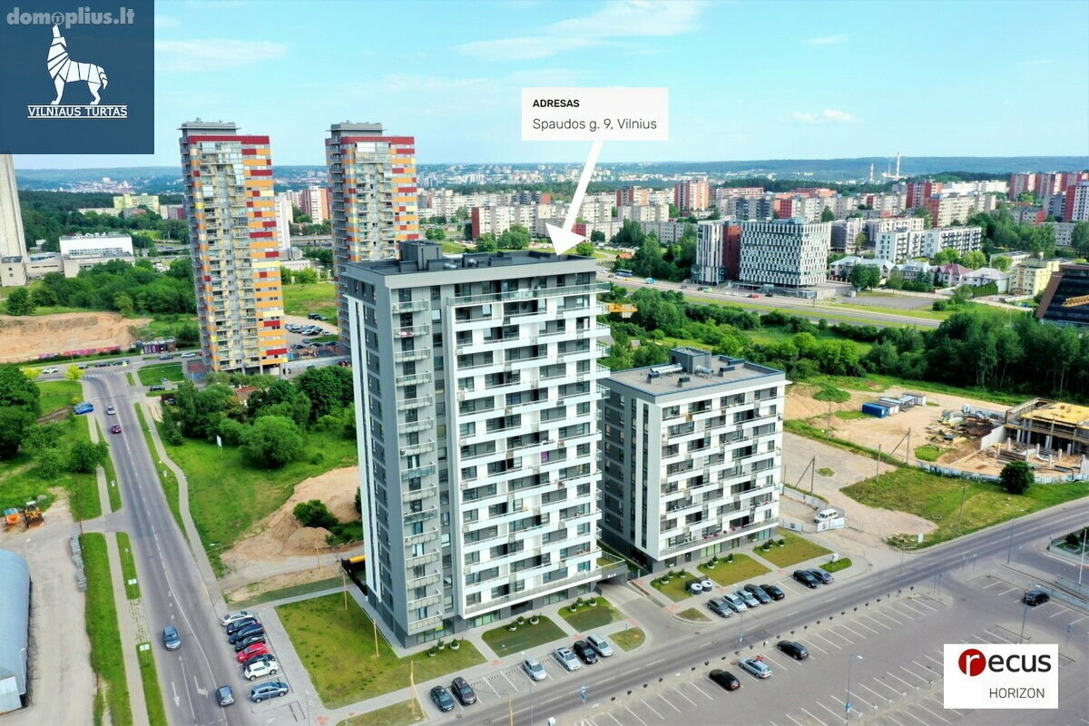 2 rooms apartment for rent Vilniuje, Viršuliškėse, Spaudos g.