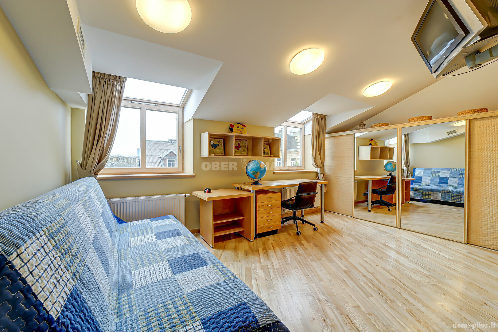 6 rooms apartment for rent Vilniuje, Žvėryne, S. Moniuškos g.