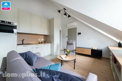 2 rooms apartment for rent Vilniuje, Senamiestyje, Plačioji g.
