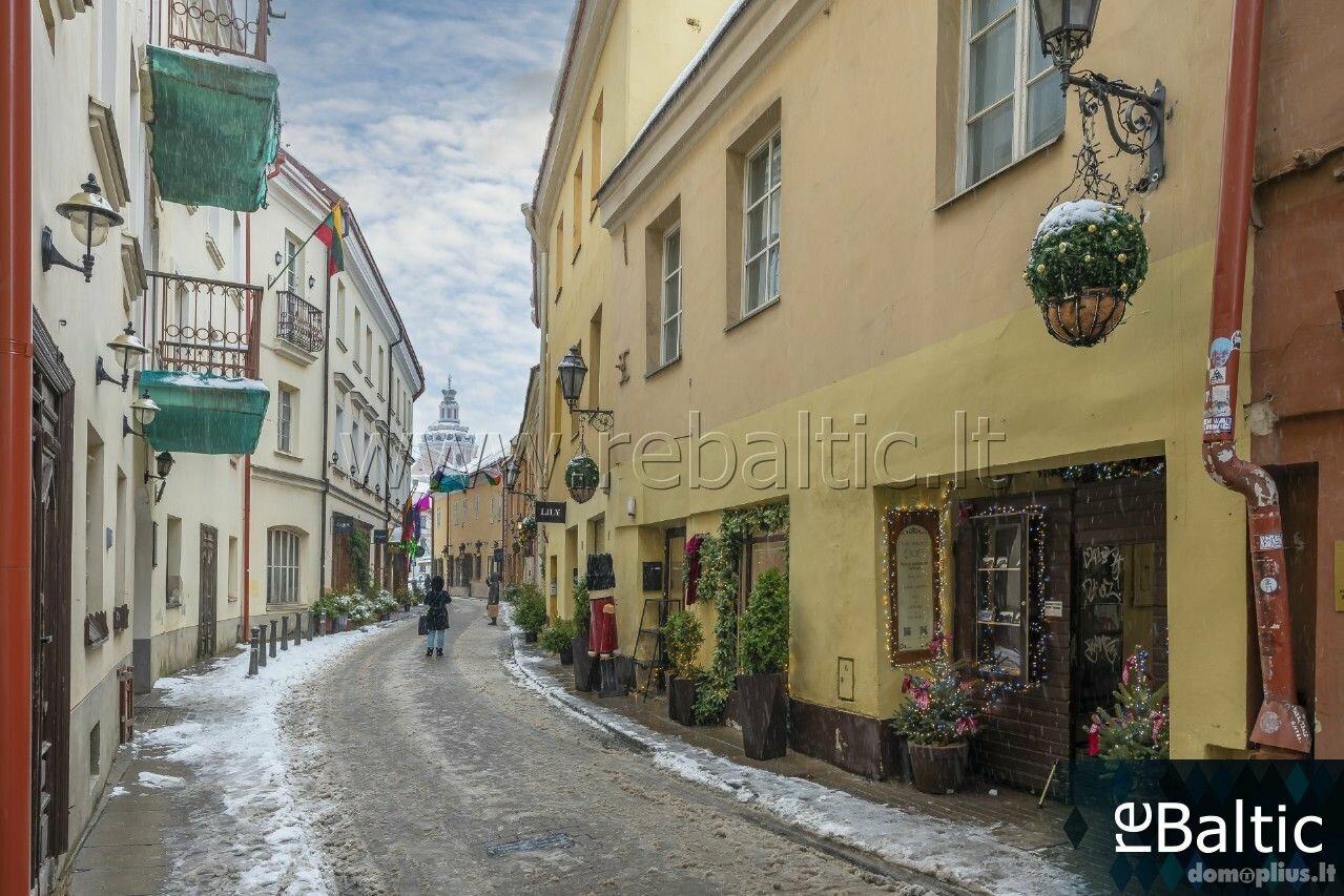 Parduodamas 2 kambarių butas Vilniuje, Senamiestyje, Stiklių g.