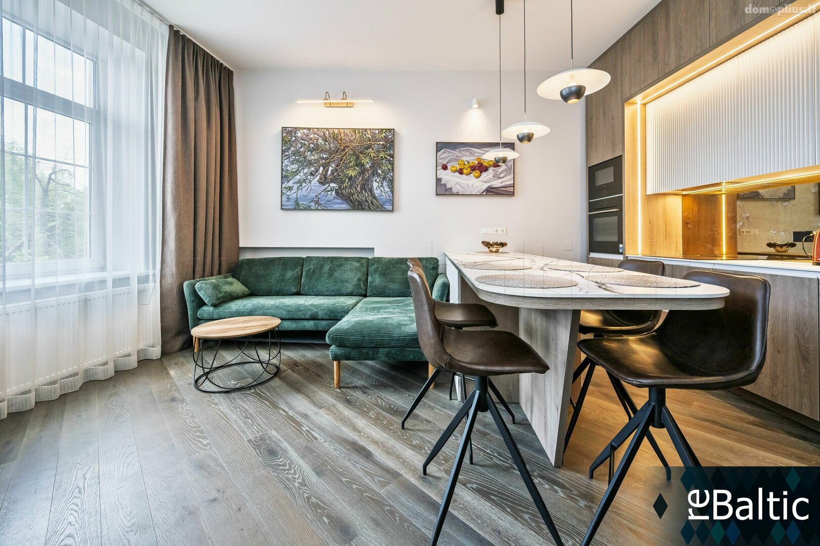 3 rooms apartment for rent Vilniuje, Senamiestyje, Arklių g.