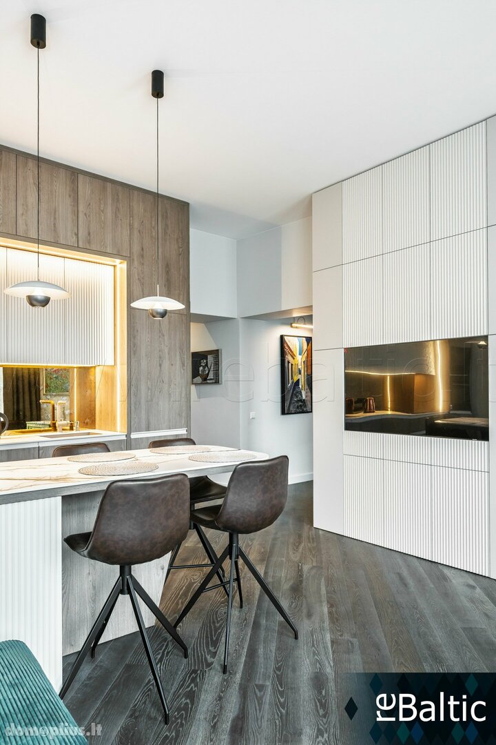 3 rooms apartment for rent Vilniuje, Senamiestyje, Arklių g.