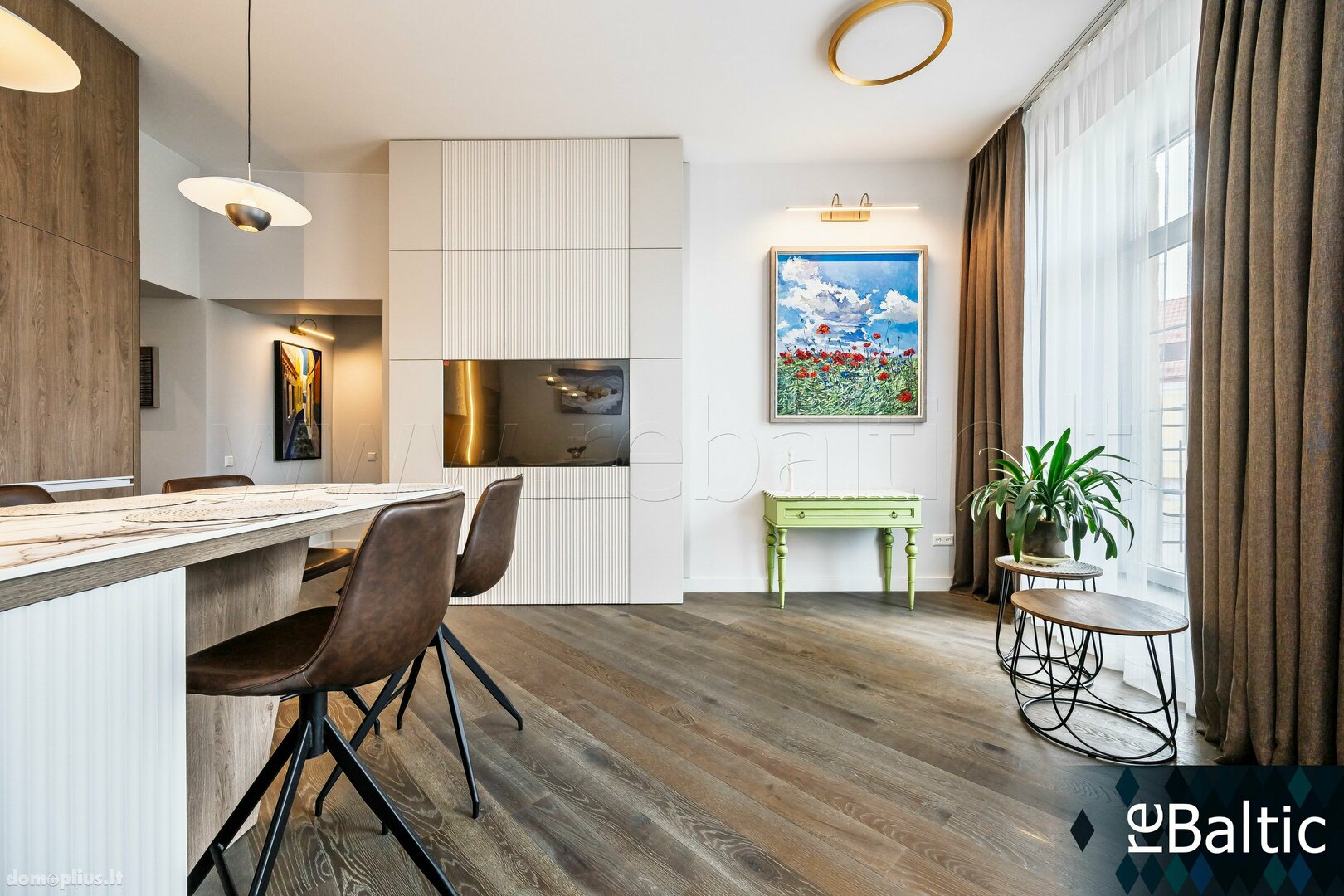 3 rooms apartment for rent Vilniuje, Senamiestyje, Arklių g.
