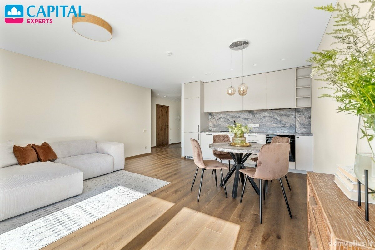 3 rooms apartment for rent Vilniuje, Šnipiškėse, Ozo g.