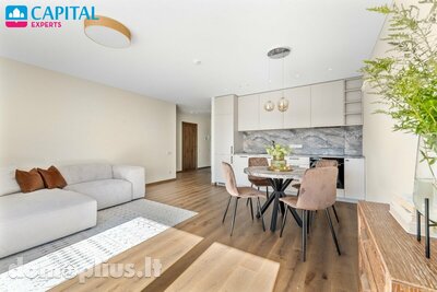 3 rooms apartment for rent Vilniuje, Šnipiškėse, Ozo g.