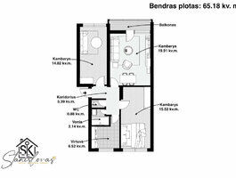 Parduodamas 3 kambarių butas Šilutės rajono sav., Šilutėje, Gluosnių g.