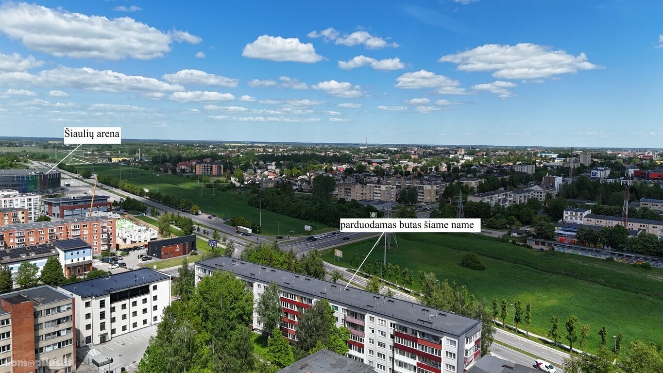 Parduodamas 3 kambarių butas Šiauliuose, Lieporiuose, Tilžės g.