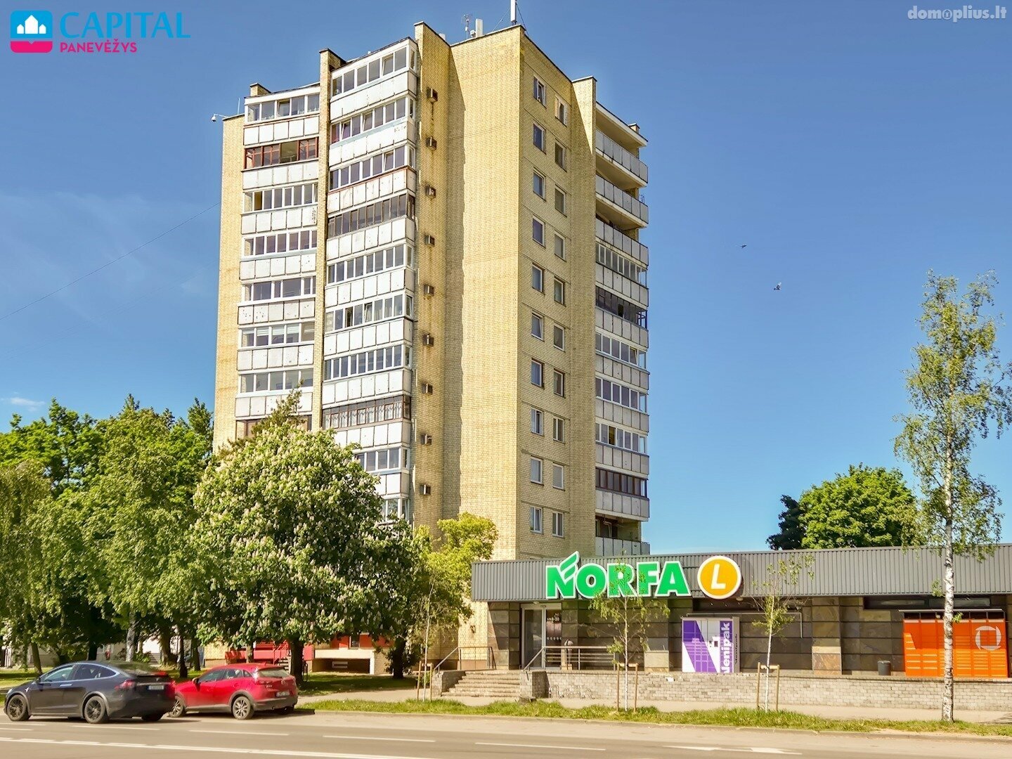 3 rooms apartment for sell Panevėžyje, Centre, Beržų g.
