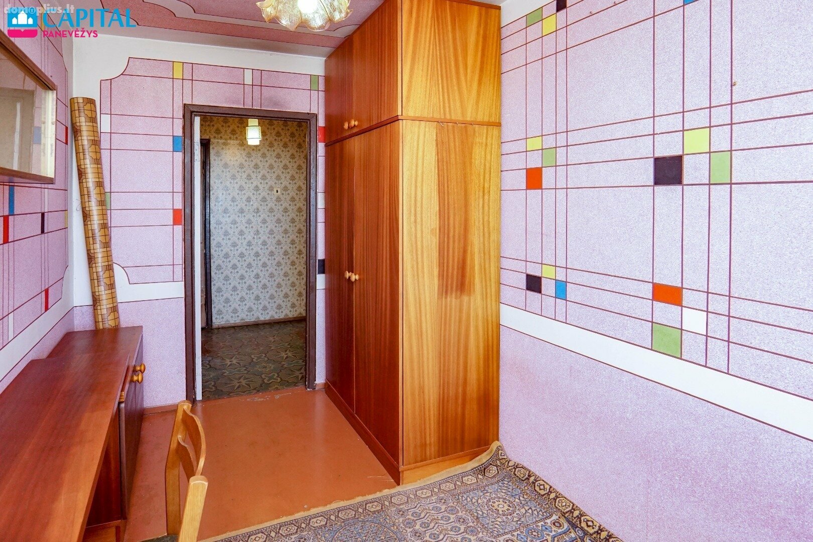 3 rooms apartment for sell Panevėžyje, Centre, Beržų g.