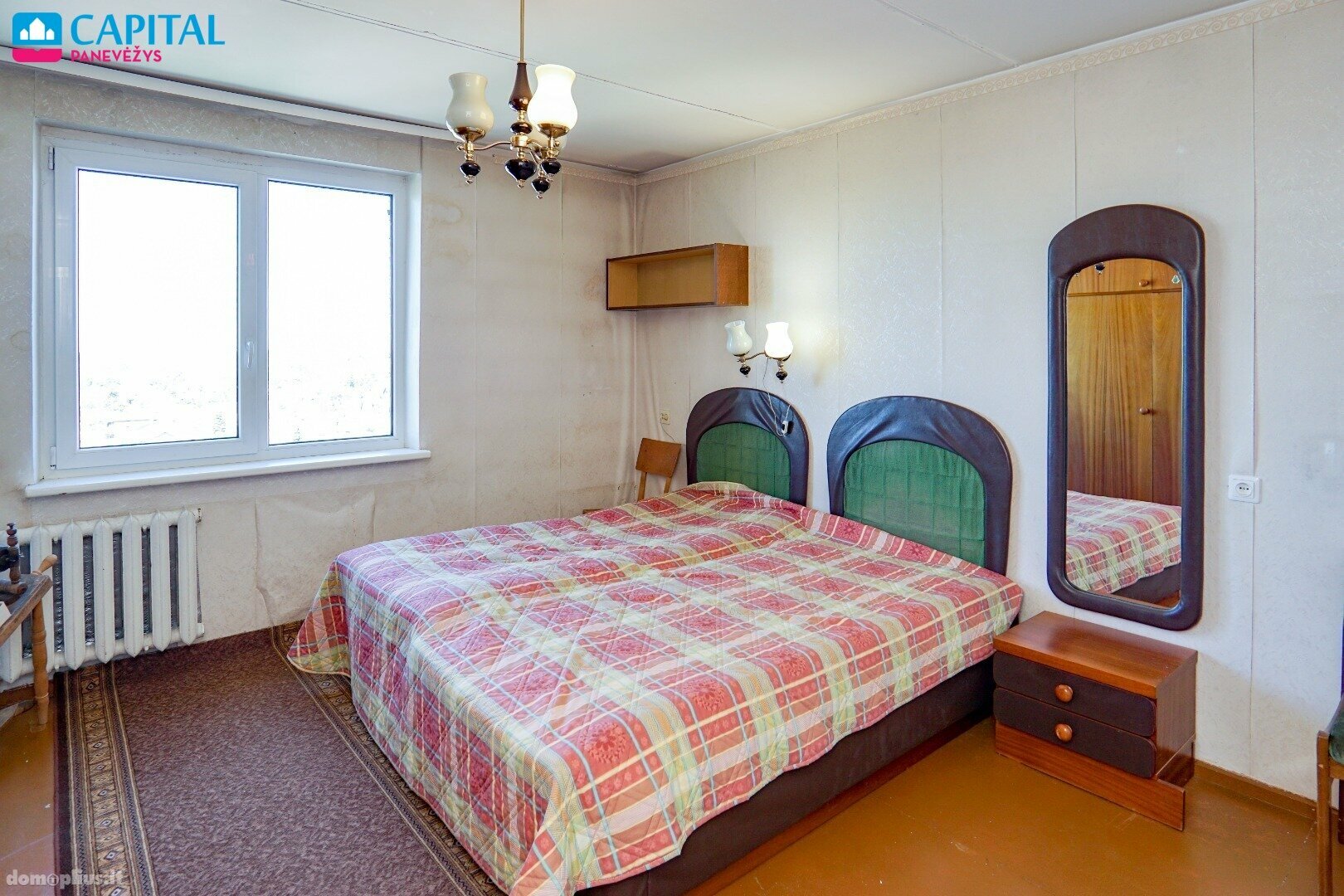 3 rooms apartment for sell Panevėžyje, Centre, Beržų g.