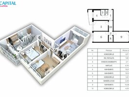 3 kambarių butas Klaipėdoje, Žardininkuose, Žardininkų g.