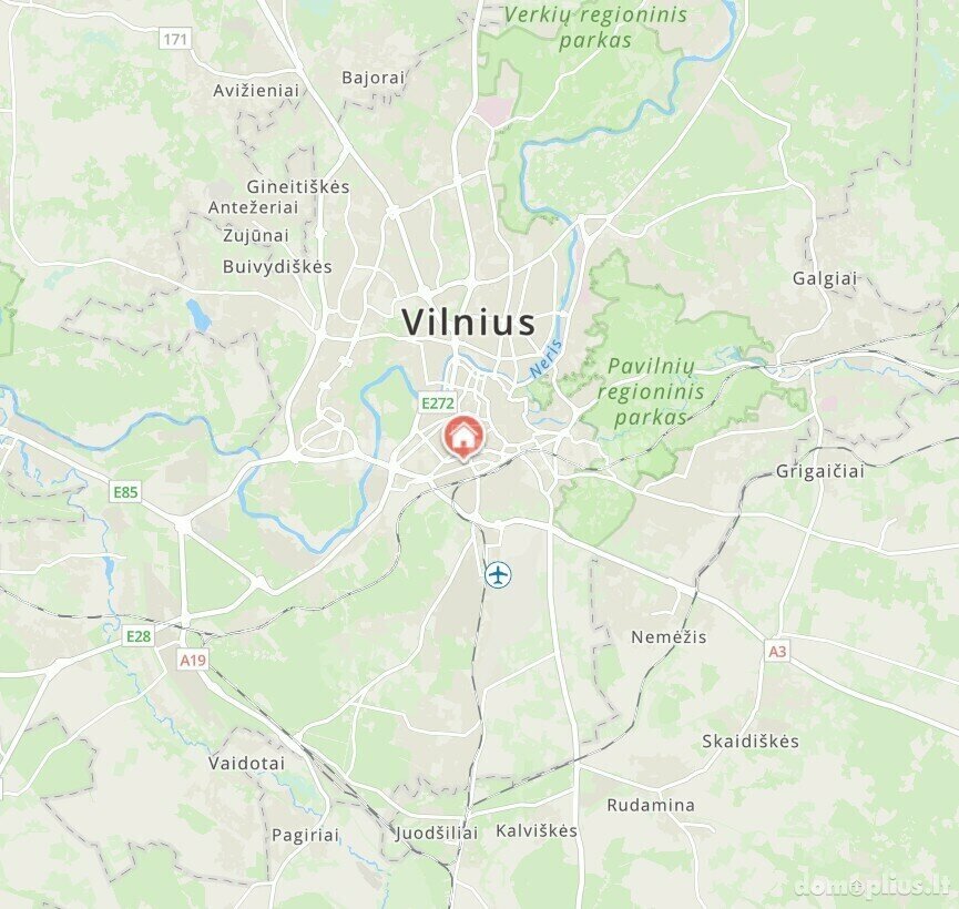 Parduodamas 2 kambarių butas Vilniuje, Naujamiestyje, Vytenio g.