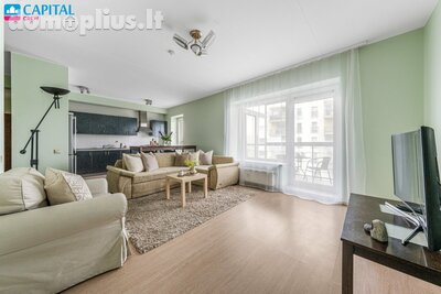 2 rooms apartment for sell Vilniuje, Visoriuose, Jono Kairiūkščio g.