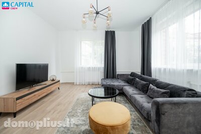 3 rooms apartment for rent Vilniuje, Žvėryne, Kęstučio g.