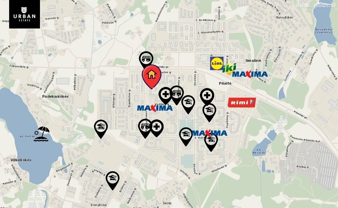 Parduodamas 4 kambarių butas Vilniuje, Pilaitėje, Karaliaučiaus g.
