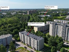 1 kambario butas Šiauliuose, Lieporiuose, V. Grinkevičiaus g...