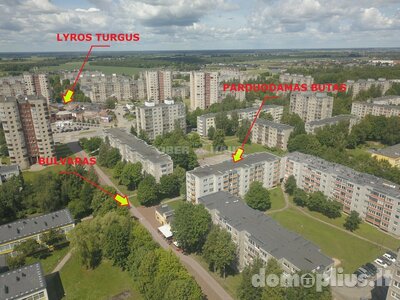 Parduodamas 2 kambarių butas Šiauliuose, Dainiuose, Lyros g.
