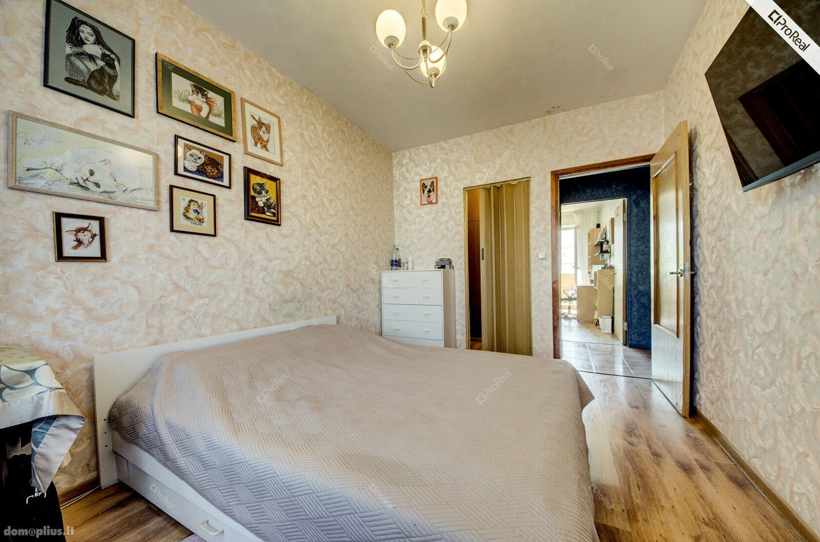 3 rooms apartment for sell Vilniuje, Fabijoniškėse, Fabijoniškių g.