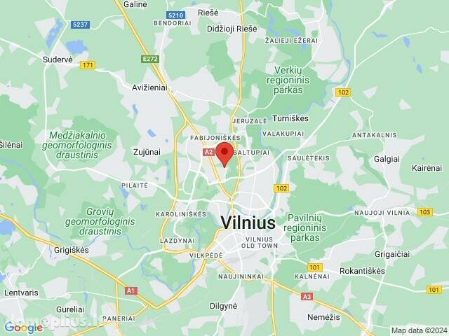 2 rooms apartment for rent Vilniuje, Šeškinėje, Gelvonų g.