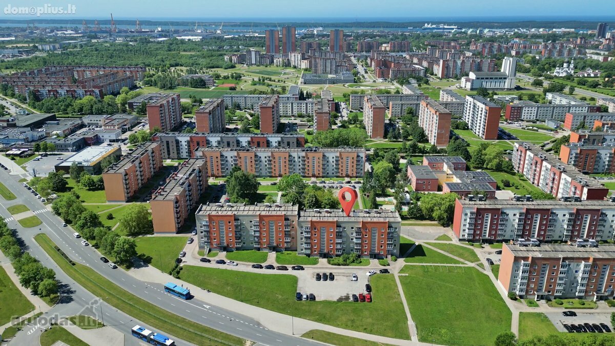 Parduodamas 2 kambarių butas Klaipėdoje, Laukininkuose, Vyturio g.