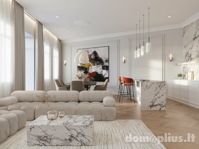 3 rooms apartment for sell Vilniuje, Senamiestyje, Gedimino pr.