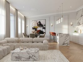 3 room apartment Vilniuje, Senamiestyje, Gedimino pr.