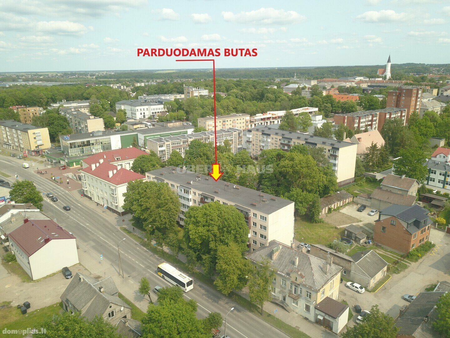 Parduodamas 2 kambarių butas Šiauliuose, Centre