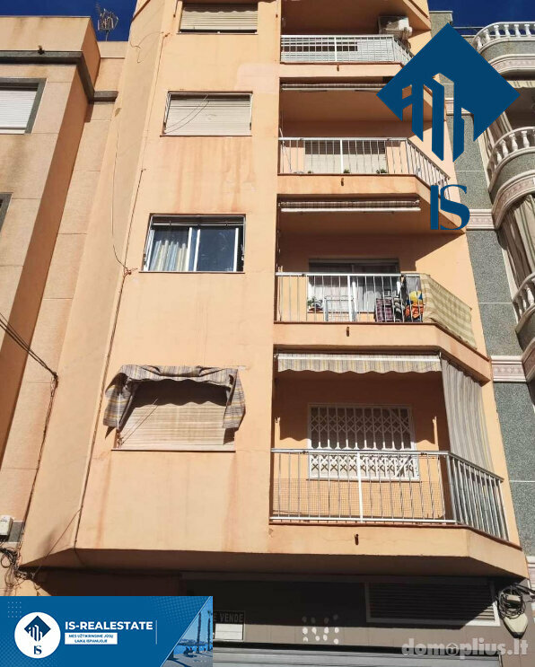 Parduodamas 3 kambarių butas Ispanijoje, Torrevieja