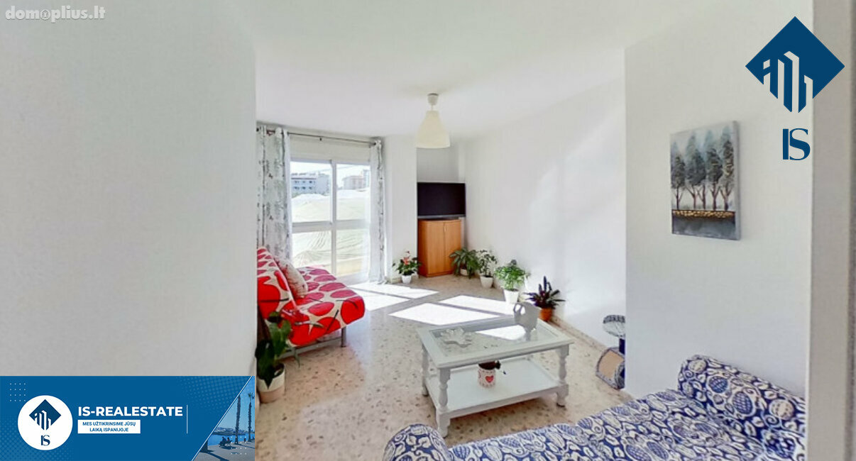 Parduodamas 3 kambarių butas Ispanijoje, Malaga