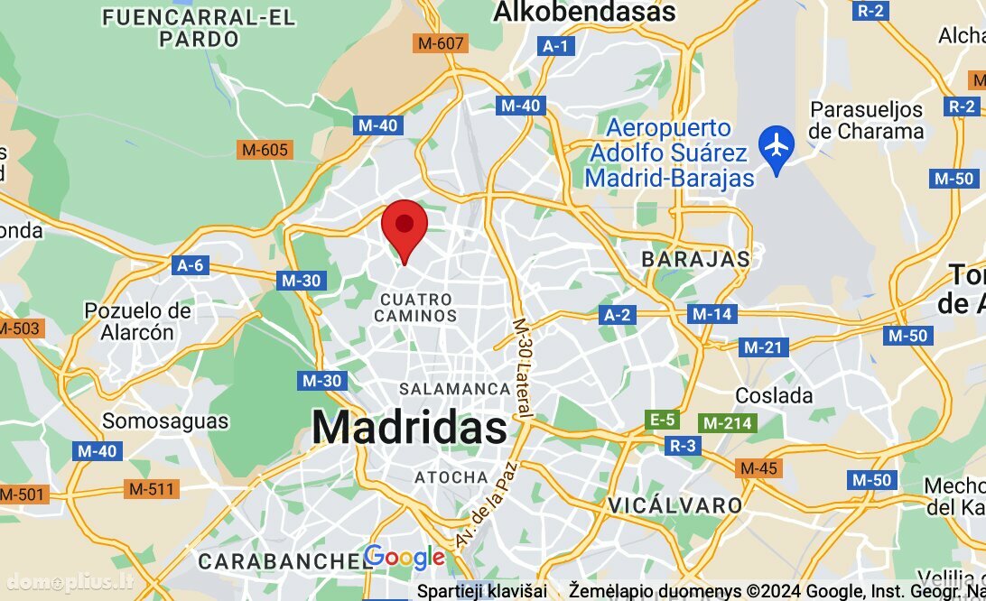 Parduodamas 3 kambarių butas Ispanijoje, Madridas