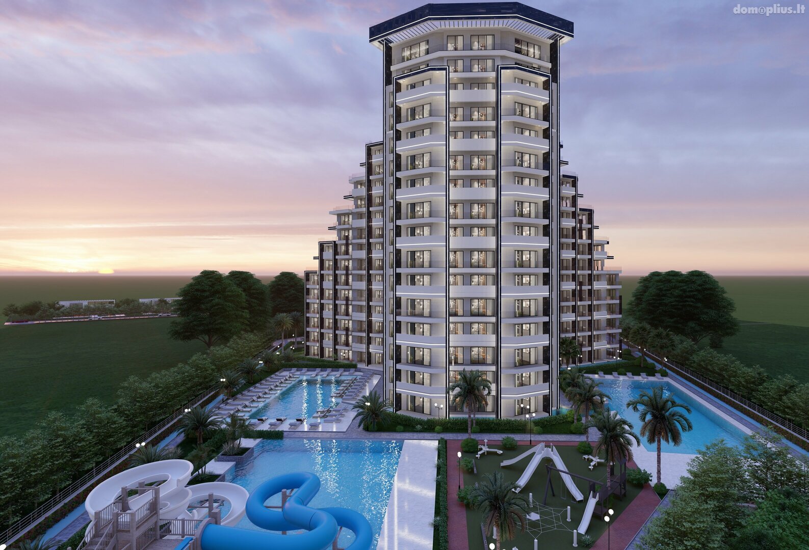 Продается 1 комнатная квартира Кипр, Kyrenia