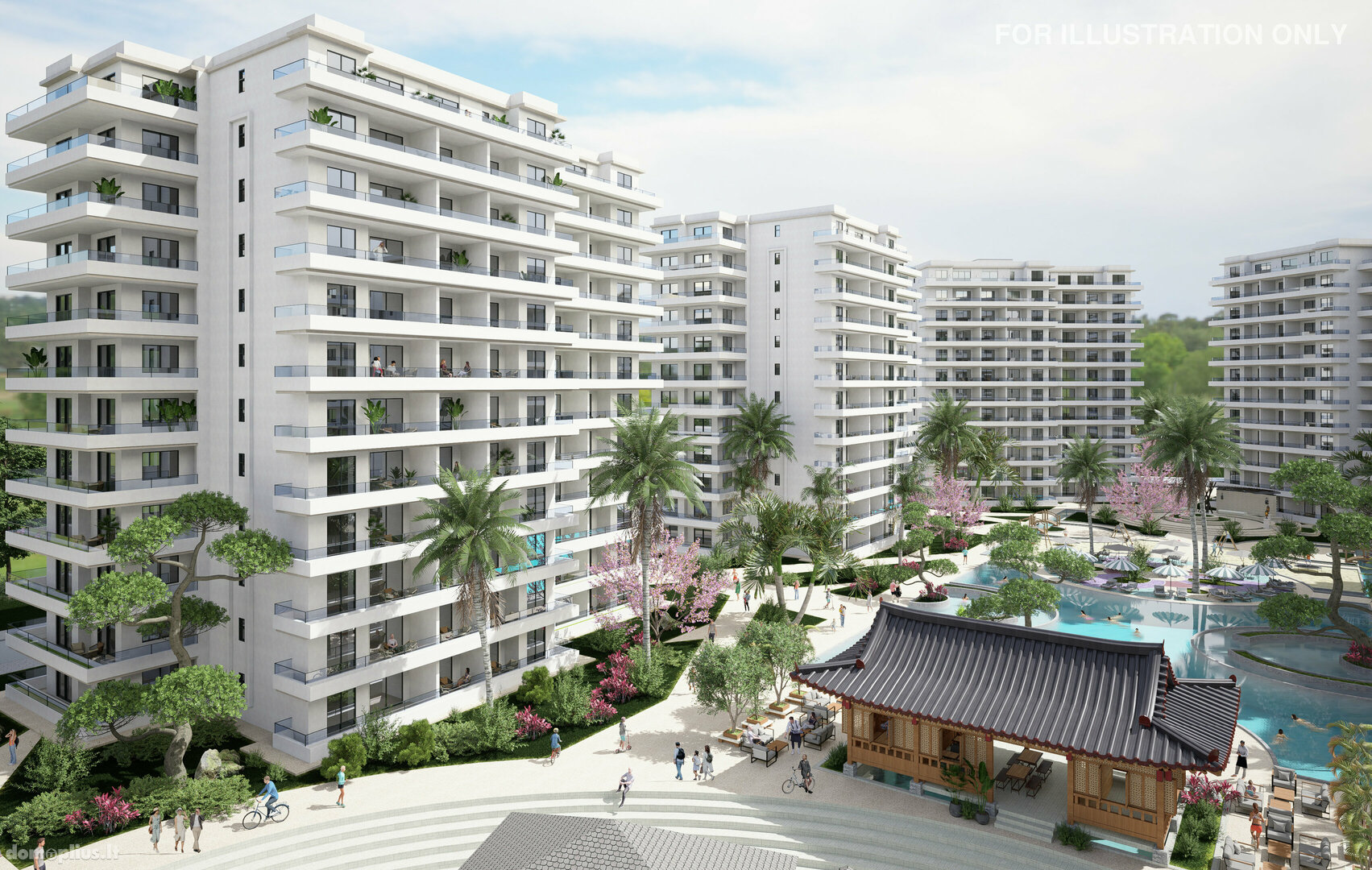 Parduodamas 1 kambario butas Kipre, Famagusta