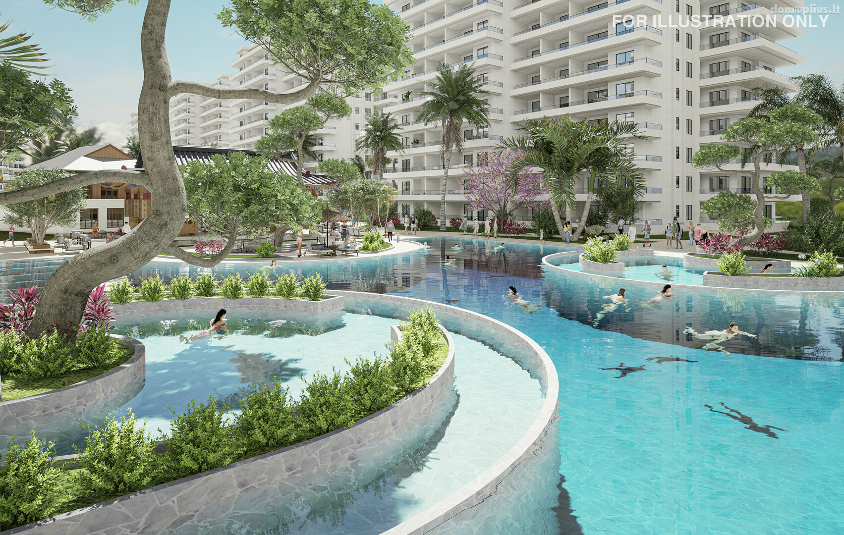 Parduodamas 1 kambario butas Kipre, Famagusta