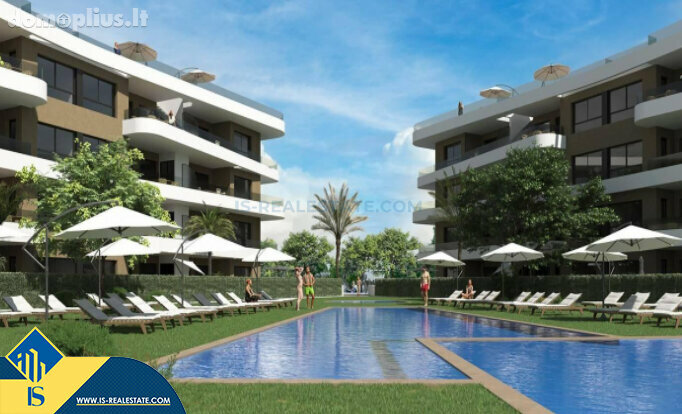 Parduodamas 4 kambarių butas Ispanijoje, Orihuela Costa